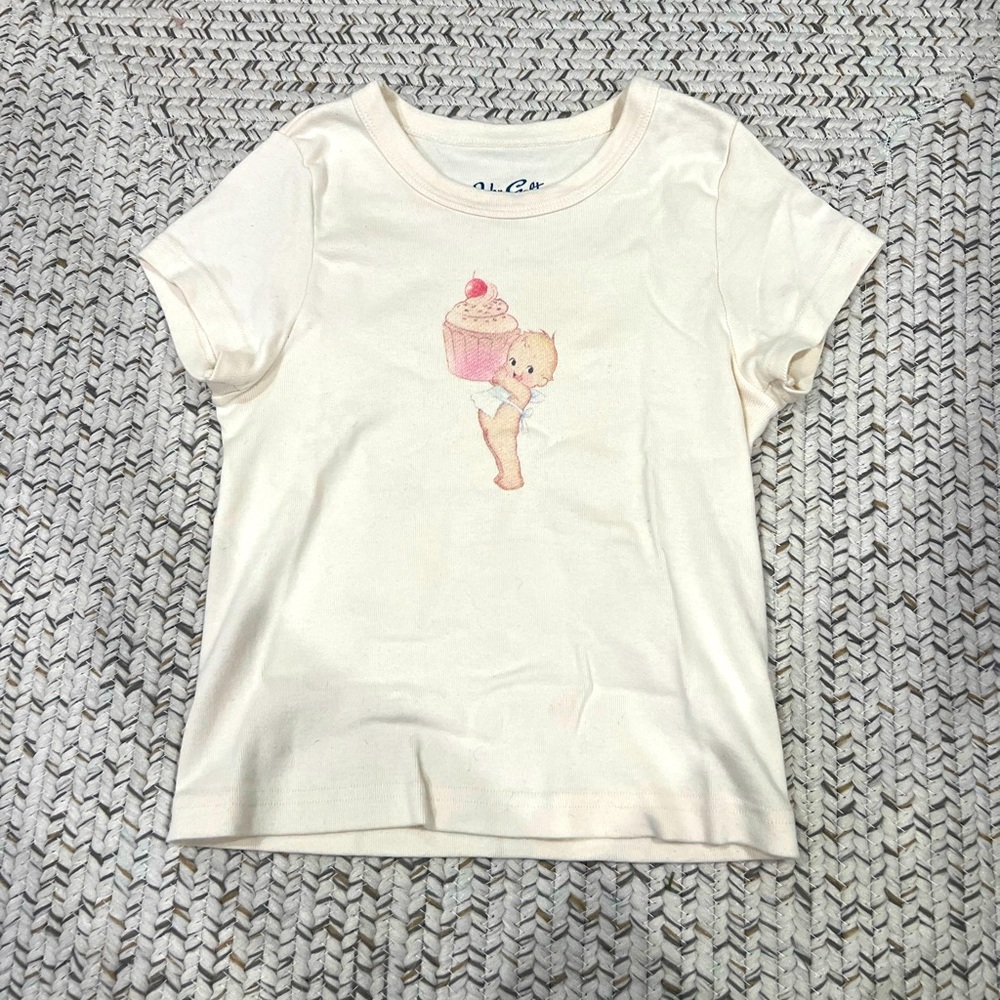 john galt cupcake angel t-shirt